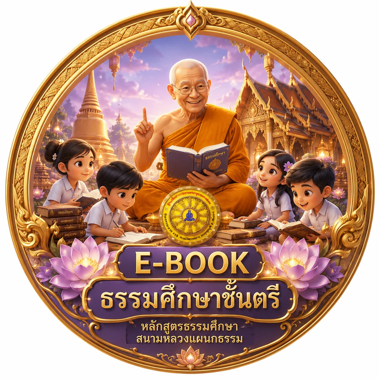ห้องสมุดE-BOOKธรรมศึกษาชั้นตรี