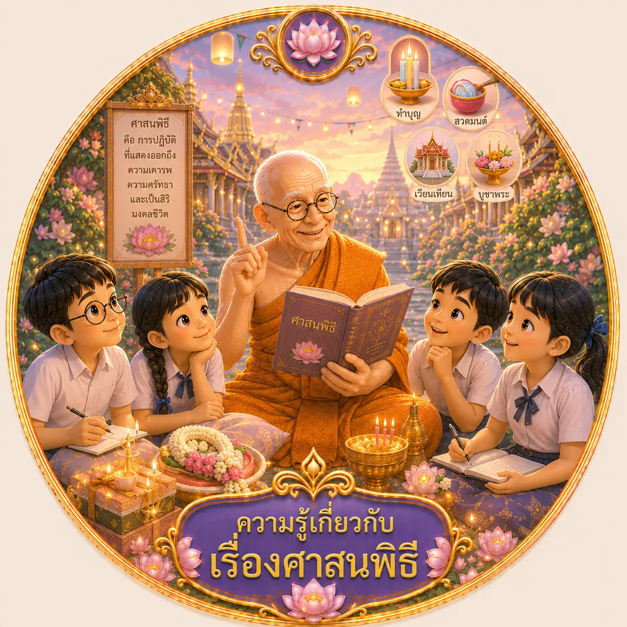 ความรู้เกี่ยวกับศาสนพิธี