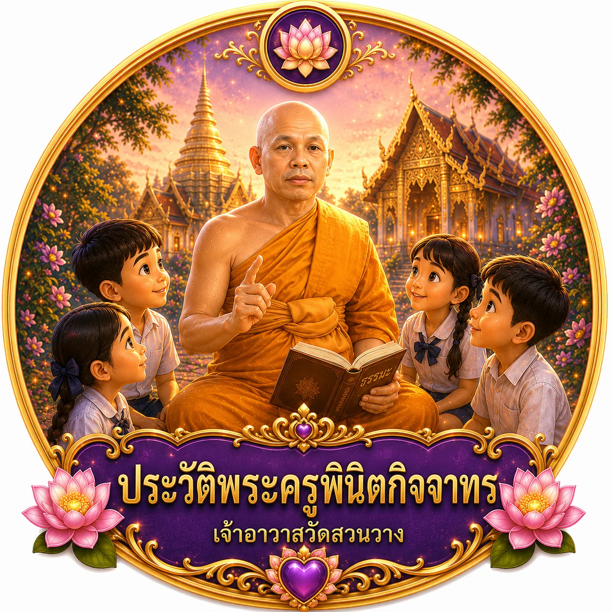 ประวัติเจ้าอาวาส-พระครูพินิตกิจจารทร