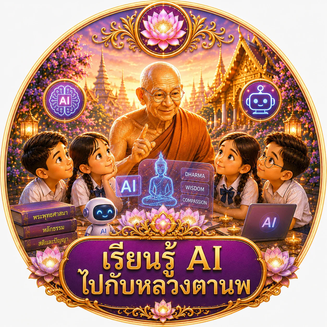เรียนรู้ AI กับหลวงตานพ